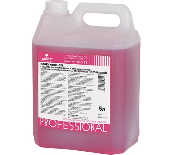 Изображение товара Средство для чистки гриля и духовых шкафов PROSEPT Cooky Grill Gel 5 л 192-5