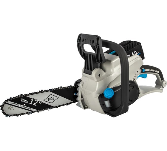 Изображение товара Аккумуляторная пила аккумуляторная DDE BlueTech CSB 400-12" (шина 30 см, 3/8"PM-45-1,3, SDS, без ЗУ и АКБ) 909-303