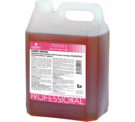 Изображение товара Средство для чистки коптильных камер PROSEPT Cooky Smoke 5 л 143-5