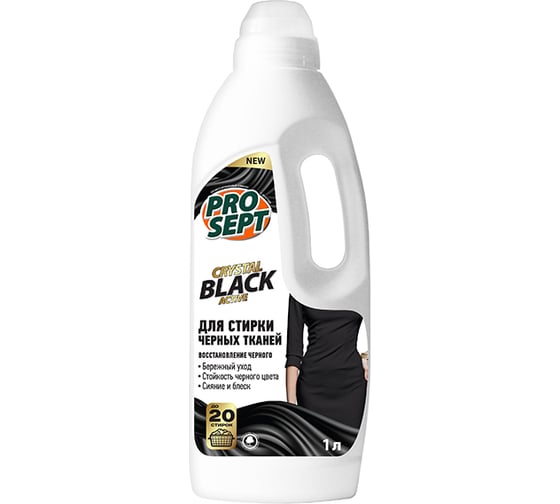 Изображение товара Средство для стирки чёрных и тёмных тканей PROSEPT Crystal 1 л 287-1