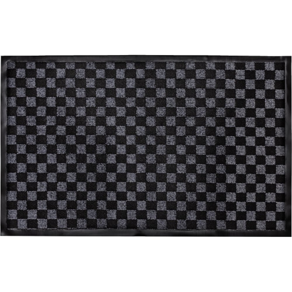 Изображение товара Входной ворсовый влаго-грязезащитный коврик ComeForte жаккард ромб 40x60