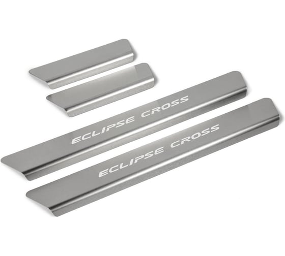 Изображение товара Накладки на пороги Rival для Mitsubishi Eclipse Cross 2018-н.в, нерж. сталь, 4 шт. NP.4010.3