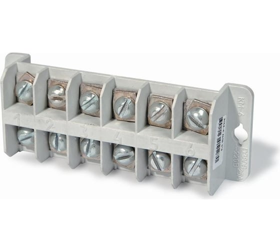 Изображение товара Блок зажимов ООО МПО Электротехника КМ-6 В/В 5127