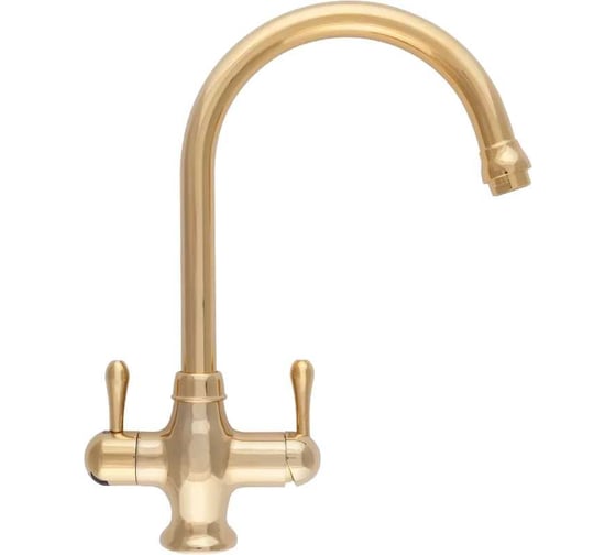 Изображение товара Комбинированный кран Atoll смеситель + питьевая, золото Bright Golden NKD0312BG-L
