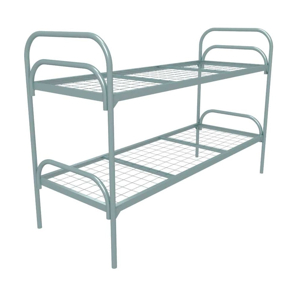 Изображение товара Двухъярусная металлическая кровать SAMGRUPP 190x80 см стандарт + 2