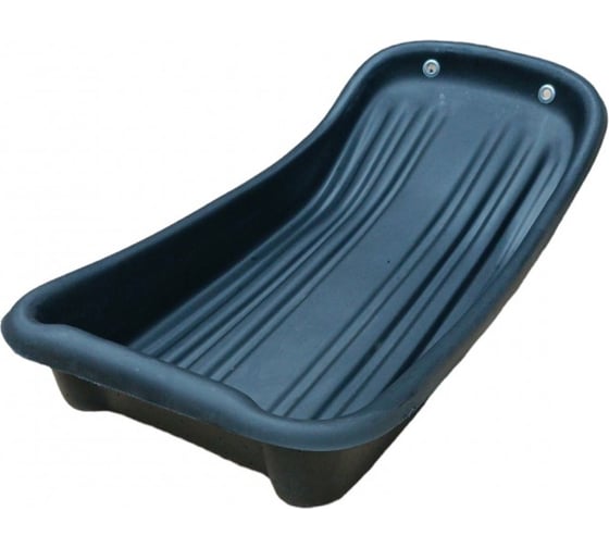 Изображение товара Сани-волокуши п/эт 80x37x10см с люверсами черные (С-1) ЛЕТО 22883