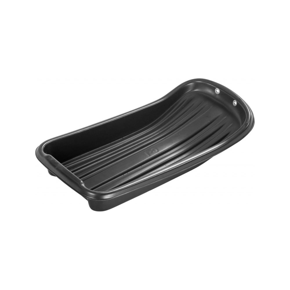 Изображение товара Пластиковые сани-волокуши ЛЕТО С-1, 88x39x14см, черные, с люверсами