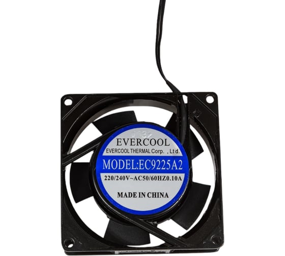 Изображение товара Осевой вентилятор охлаждения EVERCOOL 92x92x25 220b EC9225A2HBL 2015143729