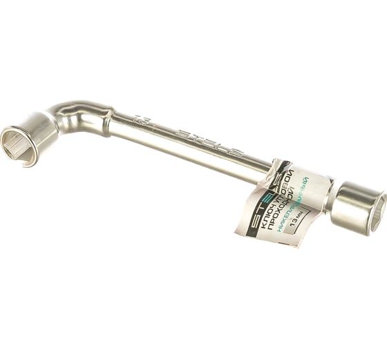 Изображение товара Угловой проходной ключ 13 мм STELS 14234