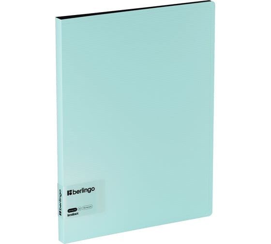 Изображение товара Папка с пружинным скоросшивателем Berlingo instinct, 17мм, 700мкм, с внутр. карманом, аквамарин FS4_17510