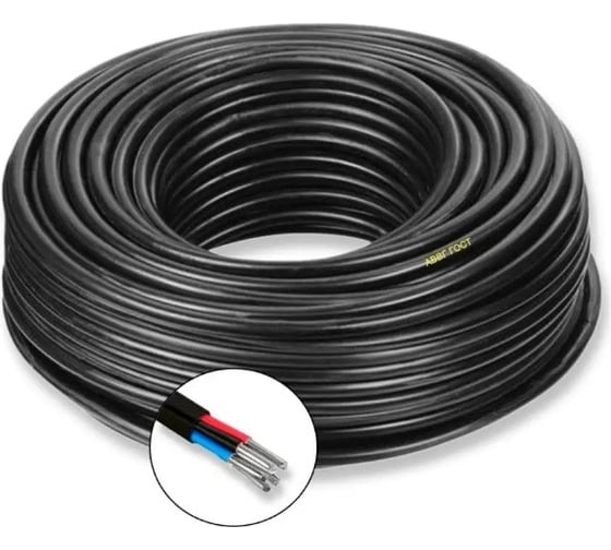 Изображение товара Силовой кабель АВВГ ПРОВОДНИК 5x6 мм2, 20м OZ234315L20