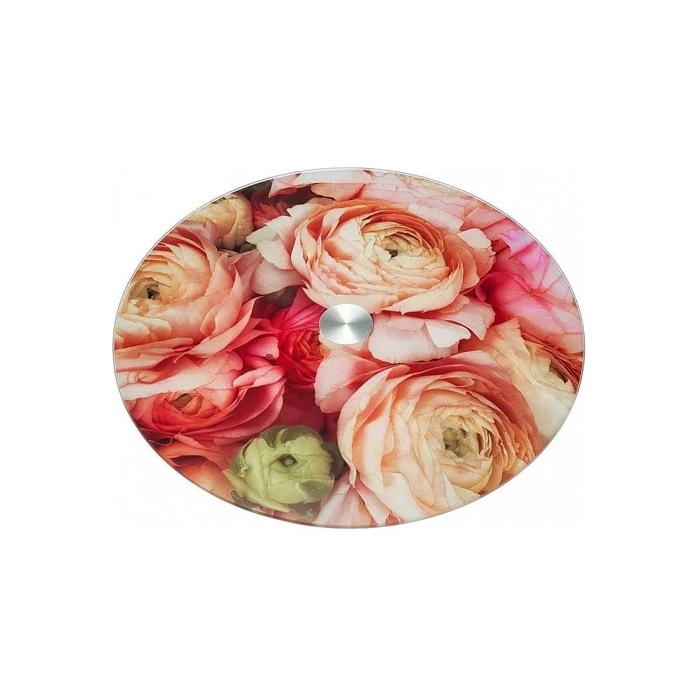 Изображение товара Вращающееся блюдо для сервировки ALPENKOK AK-9518 32 см стекло цветы