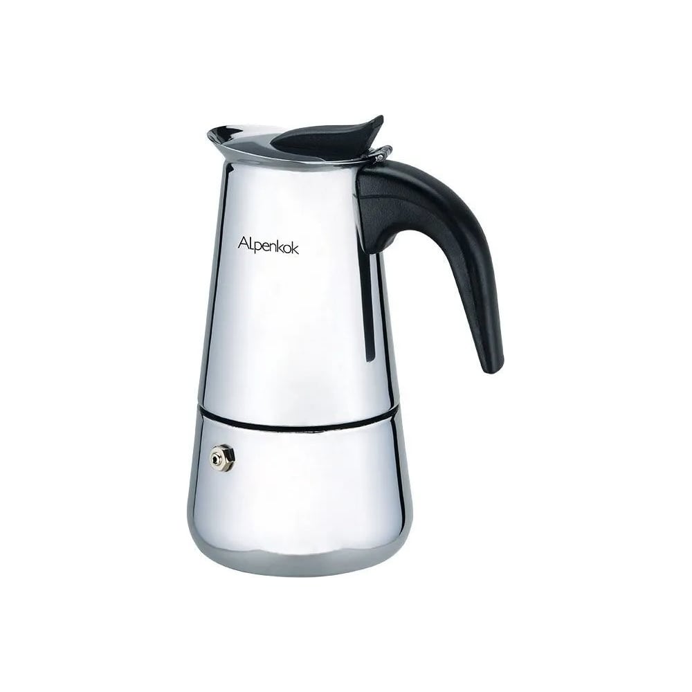 Изображение товара Гейзерная кофеварка ALPENKOK AK-802 330 мл для классического кофе