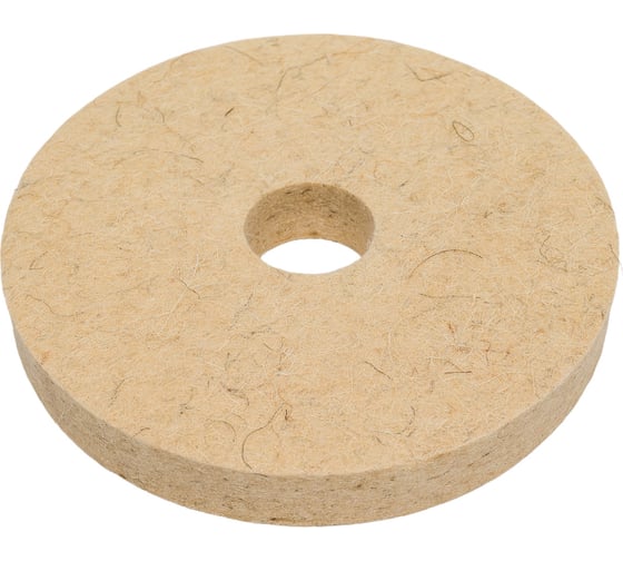 Изображение товара Диск полировальный на фибровой основе с отверстием 20х150х32 мм, 5шт., войлок TORGWIN T641193