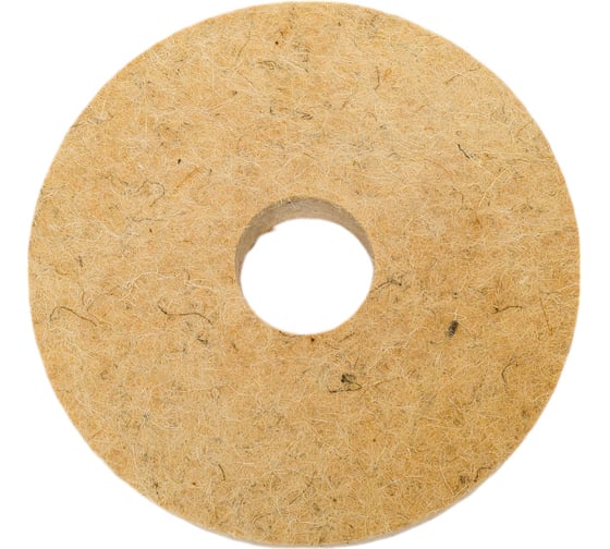 Изображение товара Диск полировальный на фибровой основе с отверстием 20х125х32мм (войлок) (5шт.) / TORGWIN T345452