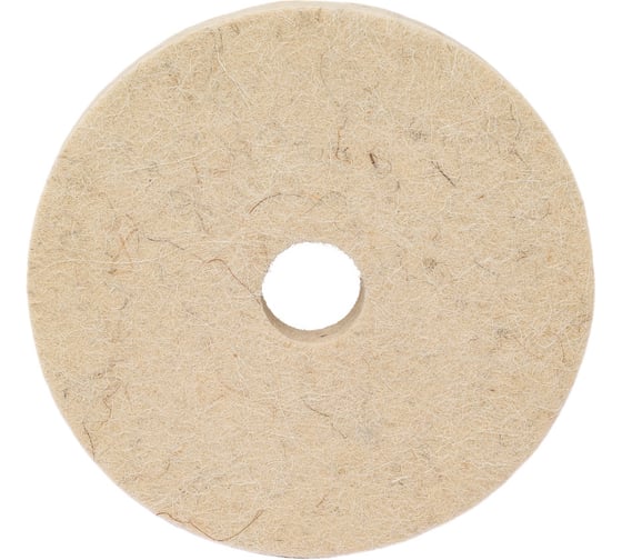 Изображение товара Диск полировальный войлочный с отверстием 10х125х23мм (10шт.) / TORGWIN T201129