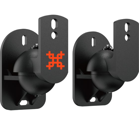 Изображение товара Крепление UNITEKI потолочное, настенное поворотно наклонное smp1604 для акустических колонок на стену SNM1604