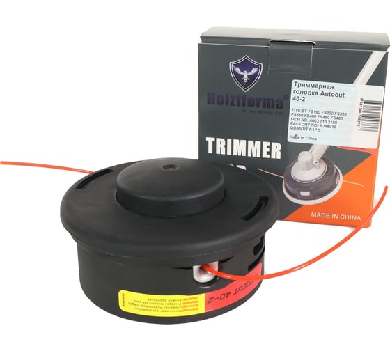 Изображение товара Триммерная головка Autocut 40-2 Holzfforma PJ48010