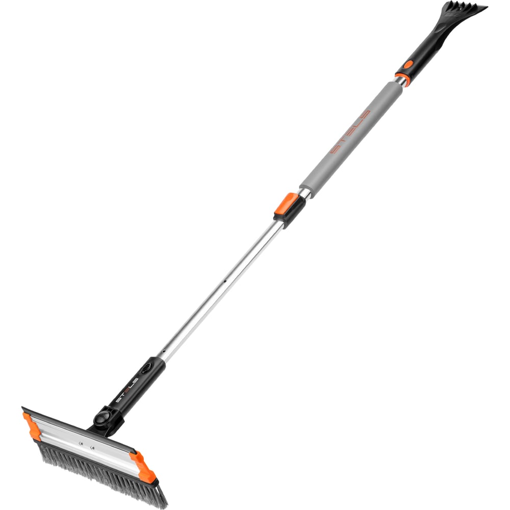 Изображение товара Телескопическая щетка-сметка для снега STELS 55299 с поворотной головой