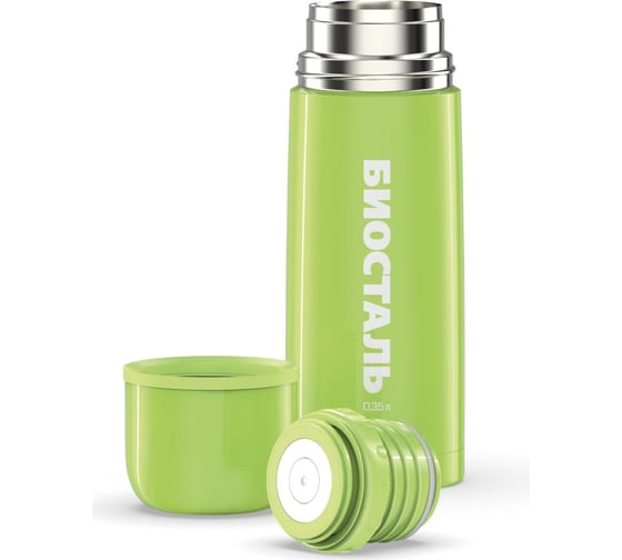 Изображение товара Термос Biostal Flër 0.35 л, зеленый NB-350С-G