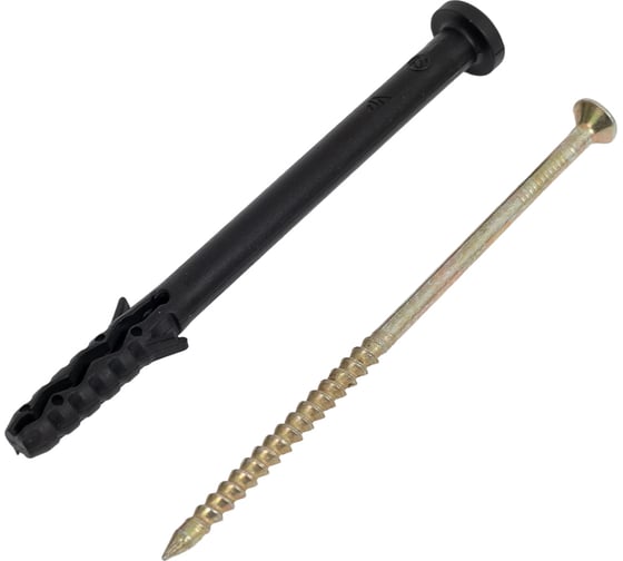 Изображение товара Дюбель-гвоздь с грибовидным бортиком Качественный КРЕПЕЖ 60 штук 0500635 КЧ