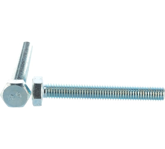 Изображение товара Болт ЗУБР ГОСТ 7798-70, M8 x 60 мм, 3 шт, кл. пр. 5.8, оцинкованный, 303086-08-060