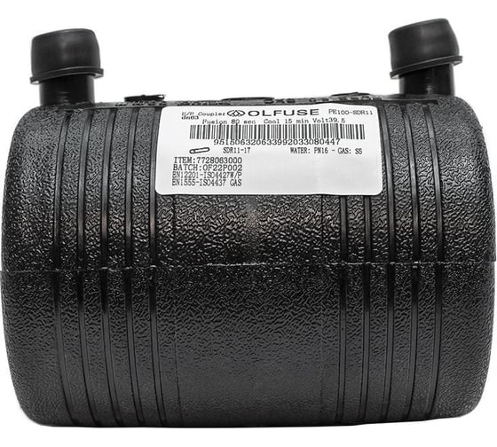 Изображение товара Электросварная муфта OLFUSE PN16 SDR11 PE100 D63 7728063000