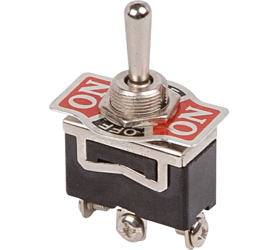 Изображение товара Тумблер REXANT 250v 15а (3c) on-off-on однополюсный (kn-103) 36-4112