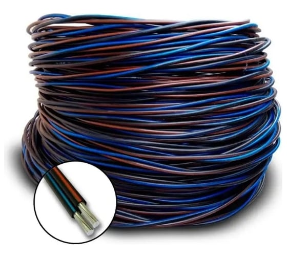 Изображение товара Cамонесущий изолированный провод сип-4 2x25 мм2, 130м ПРОВОДНИК OZ229437L130