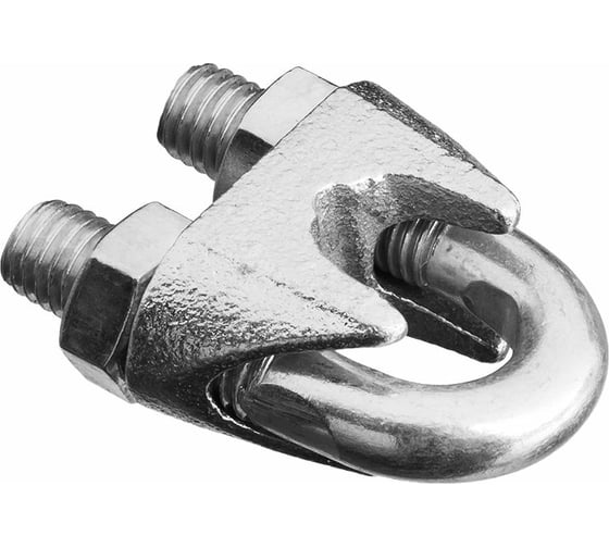 Изображение товара Зажим троса STAYER DIN 741, 13мм, 15 шт, оцинкованный 30535-13