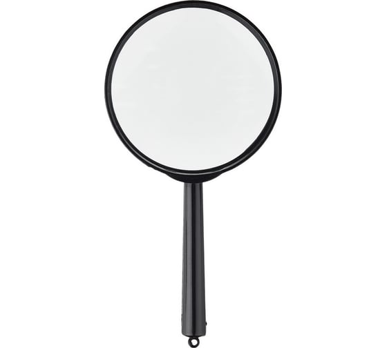 Изображение товара Лупа Attache увеличение х5, диаметр 80 мм, черный, картонная коробка 389242