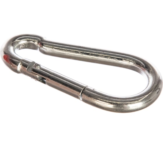 Изображение товара Карабин ЗУБР DIN 5299С, 8мм, 1 шт, оцинкованный, 304546-08