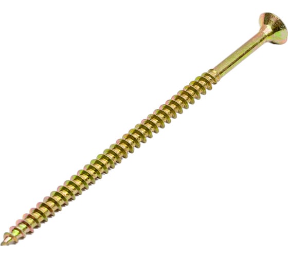 Изображение товара Универсальные саморезы СУ-Ж ЗУБР, 100 x 5.0 мм, 8 шт, желтый цинк 300396-50-100