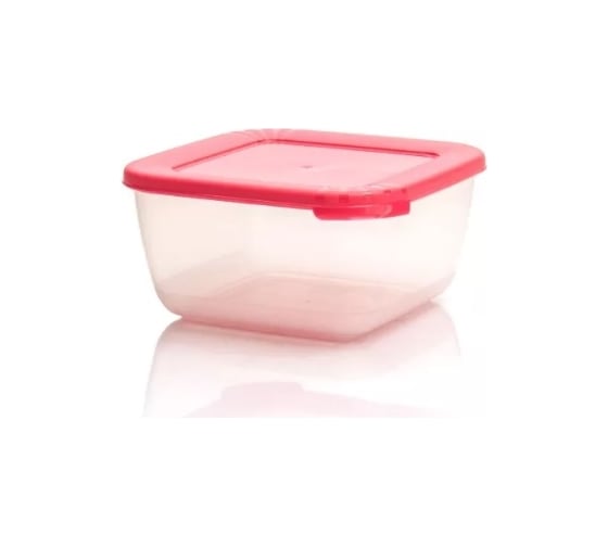 Изображение товара Контейнер Полимербыт ЛАЙТ квадрат, 0.46 л, свч 435420000