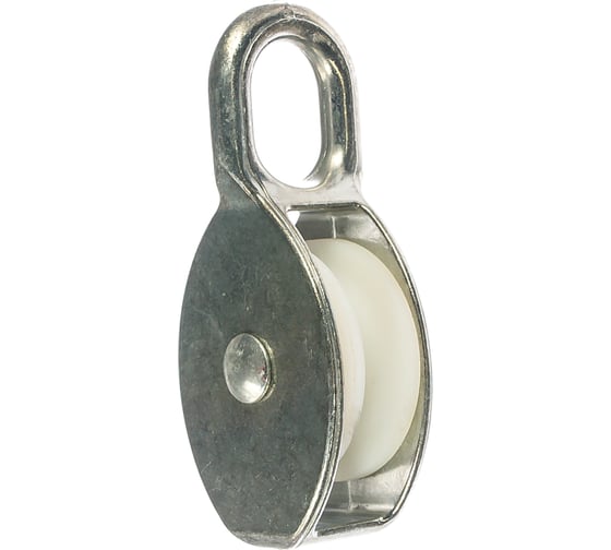 Изображение товара Одинарный блок ЗУБР, 9x40мм, 1 шт, нейлоновый шкив, 304586-40