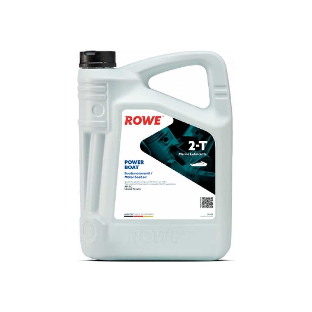 Изображение товара Моторное масло ROWE HIGHTEC POWER BOAT для 2-T/4-T двигателей 5л