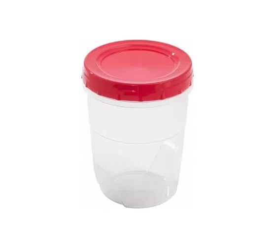 Изображение товара Банка для хранения продуктов ПОЛИМЕРБЫТ 0,6 л 434330000