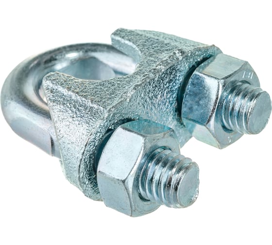 Изображение товара Зажим троса STAYER DIN 741, 16 мм, 10 штук, оцинкованный 30535-16