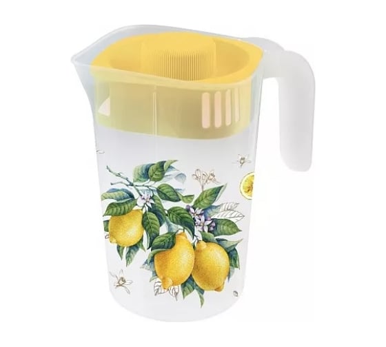 Изображение товара Кувшин ПОЛИМЕРБЫТ Fresh с крышкой, 2 л 431755800