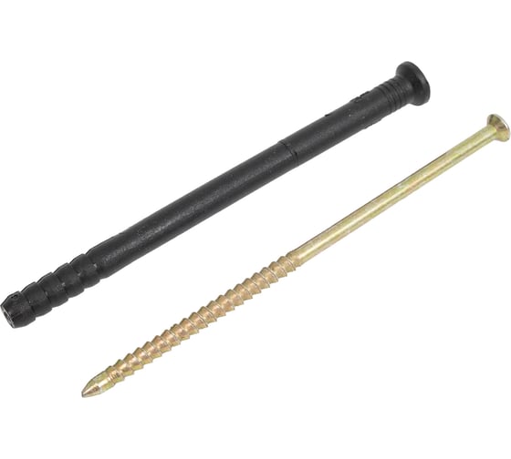 Изображение товара Дюбель-гвоздь STAYER полипропиленовый, потайный бортик, 8 x 120 мм, 50 шт, 30645-08-120