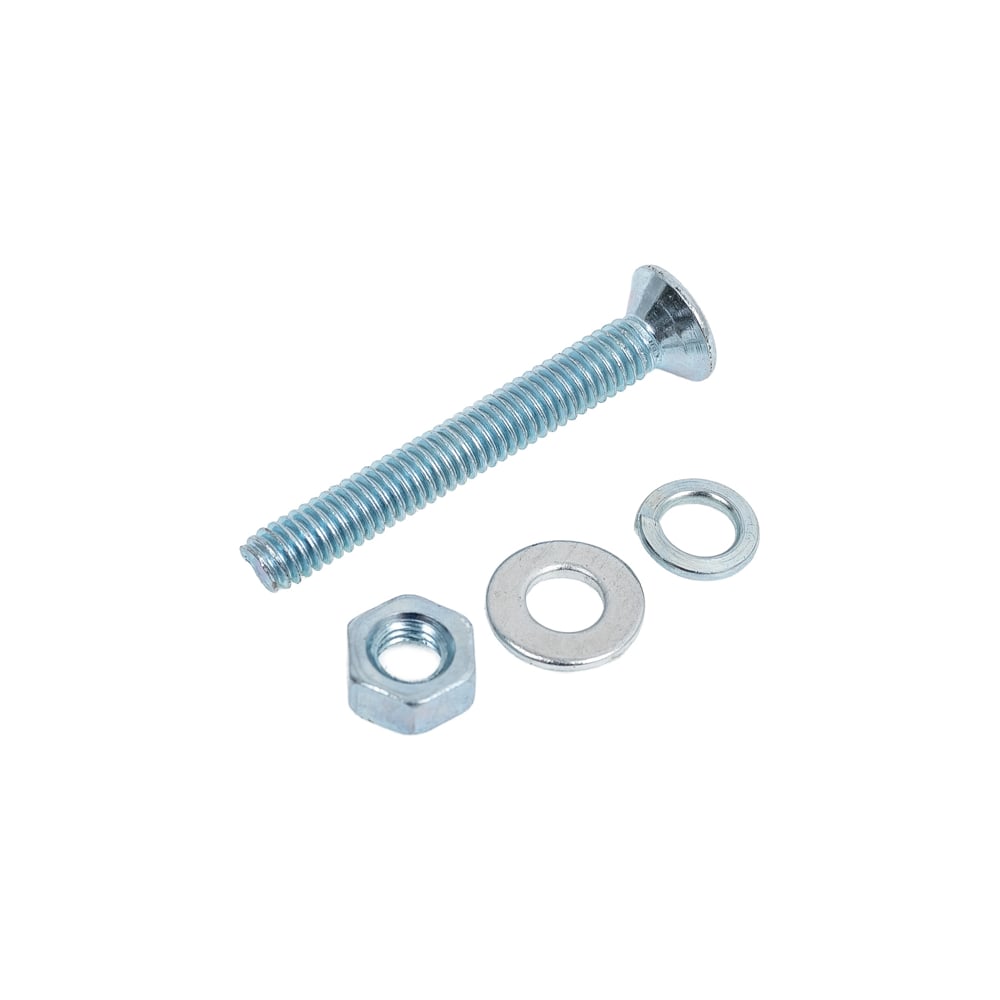 Изображение товара Винт ЗУБР DIN965 в комплекте с гайкой DIN934 18 шт, 303456-04-030