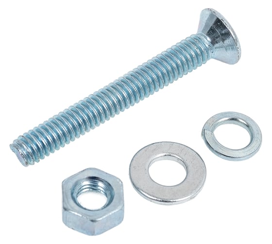 Изображение товара Винт ЗУБР DIN965 в комплекте с гайкой DIN934 18 шт, 303456-04-030