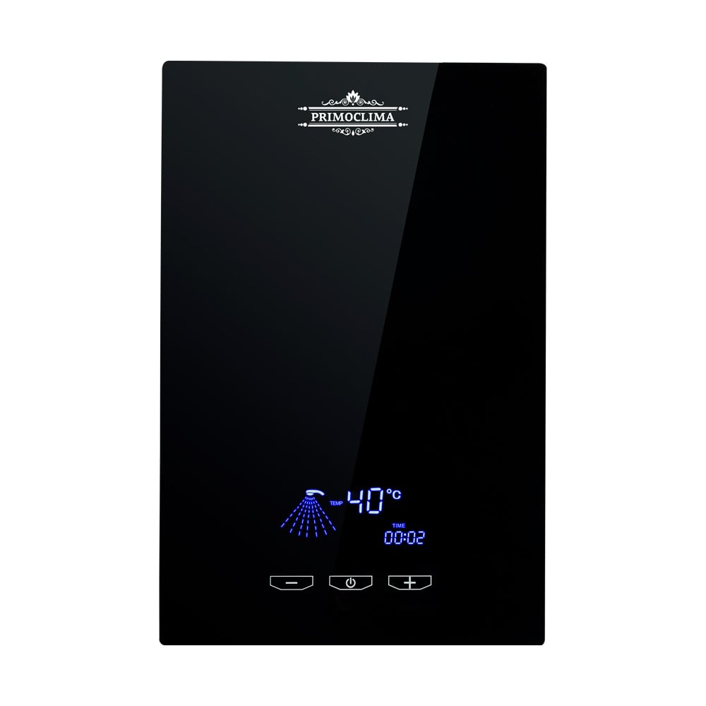 Изображение товара Электрический проточный нагреватель Primoclima vita 8.5 кВт черный