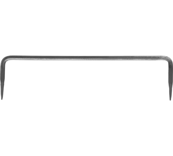 Изображение товара Строительная кованая скоба ЗУБР 300 х 70 х 8мм, 100 шт 311165-300-70