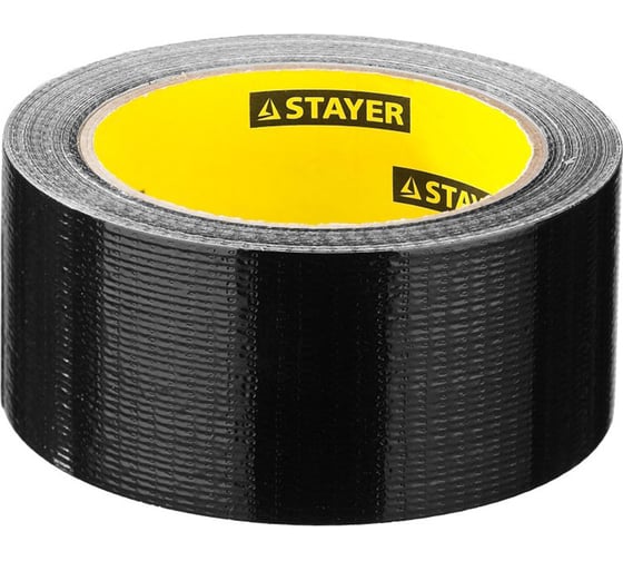 Изображение товара Армированная лента STAYER Professional, 48мм х 45м, черная 12086-50-50