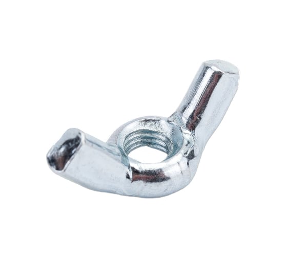 Изображение товара Гайка ЗУБР DIN 315 барашковая, M5, 6 шт, оцинкованная, 303736-05