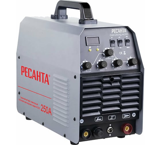 Изображение товара Сварочный инверторный аппарат Ресанта САИ-250АД AC/DC 65/59