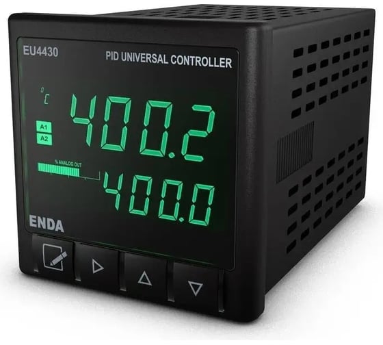 Изображение товара Многофункциональный измеритель ENDA ПИД-регулятор с универсальным входом и выходом RS485SSR и 2ПК 48x48 IP65 (Турция) EU4430UV