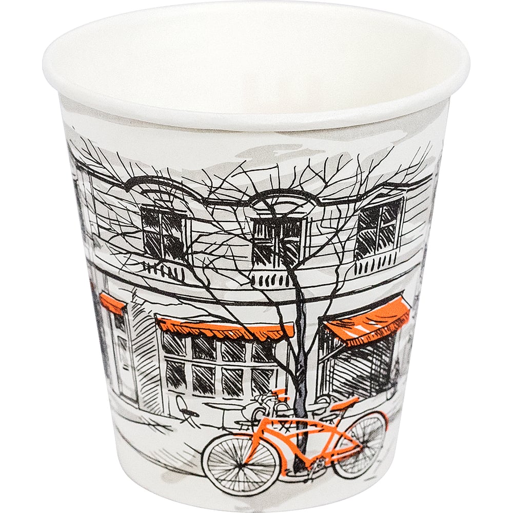 Изображение товара Бумажный стакан Papperskopp big city life 165 мл для горячих напитков