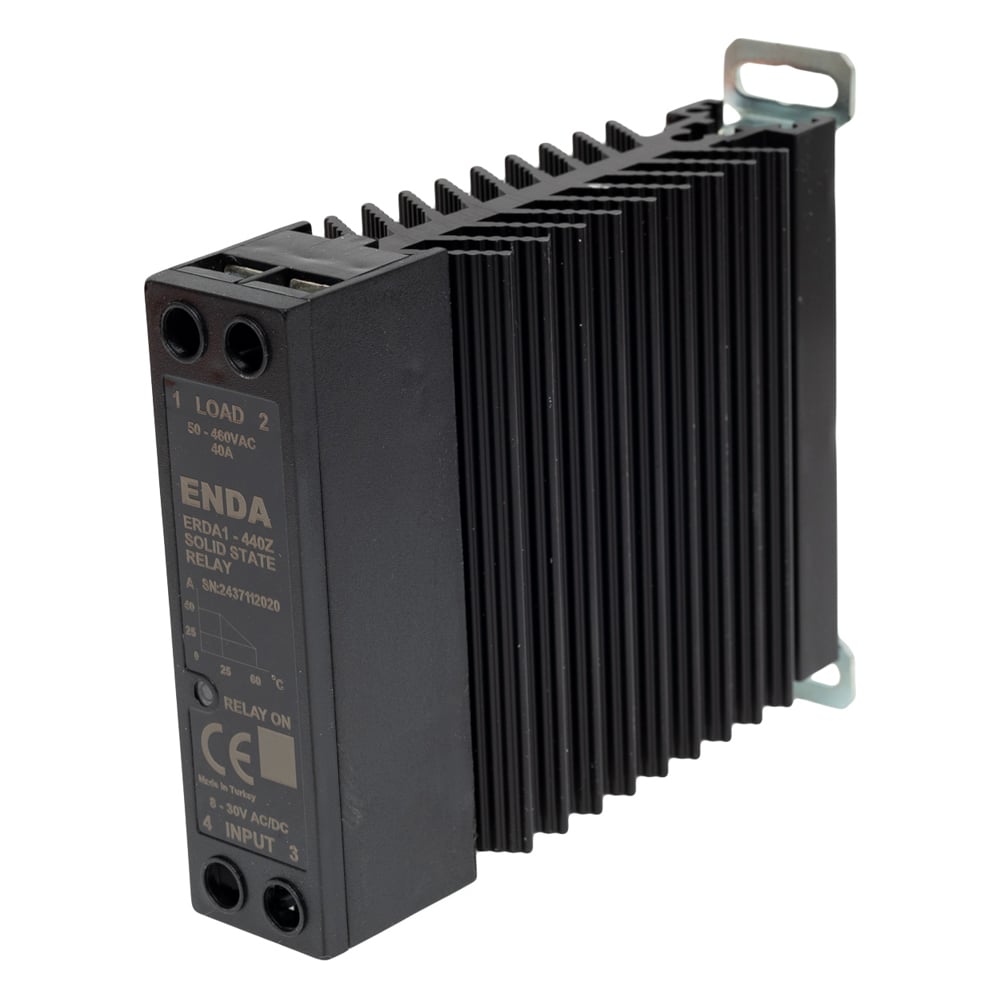 Изображение товара Однофазное твердотельное реле ENDA ERDA1440Z 40A 830V AC/DC